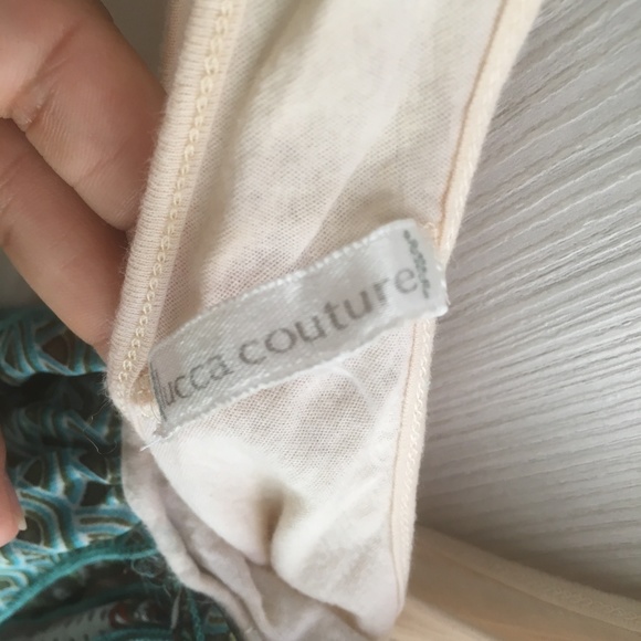 Lucca Couture tank top with bandana style detail - Picture 3 of 6